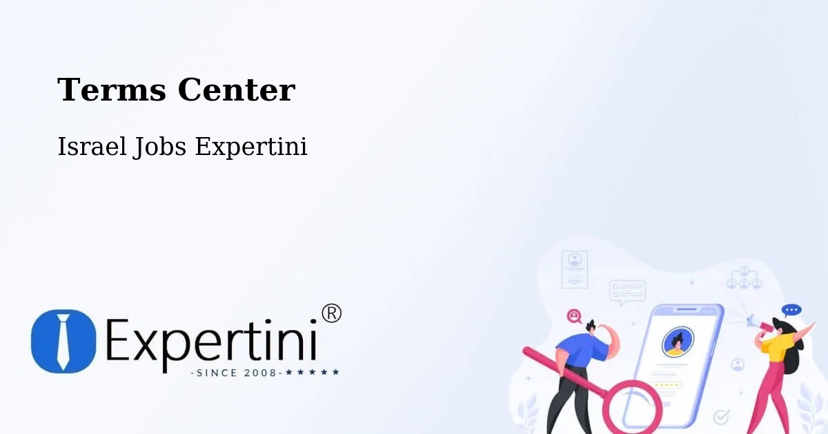 Terms of Service – Israel - Israel Jobs Expertini
